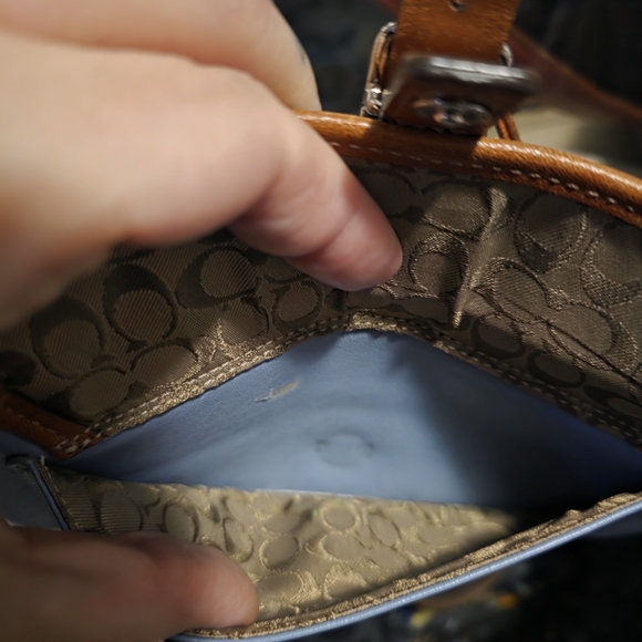 Coach Leather Wristlet - Picture 8 of 12